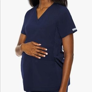 Medcouture Women’s Maternity Scrub Top